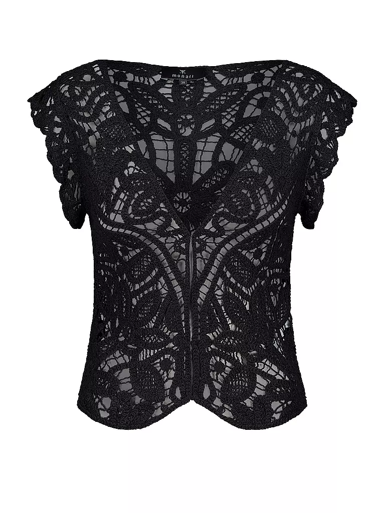 MONARI | Strickjacke | schwarz