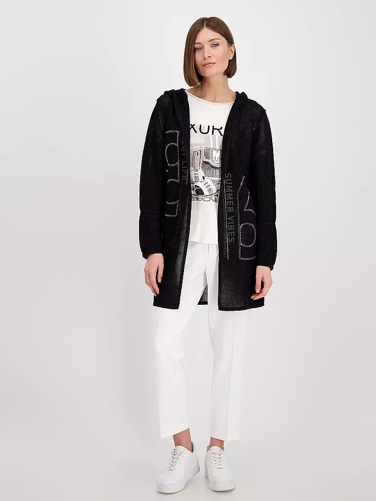 MONARI | Strickjacke | schwarz