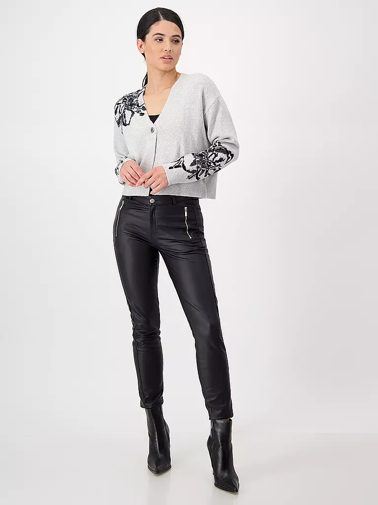MONARI | Strickjacke | hellgrau