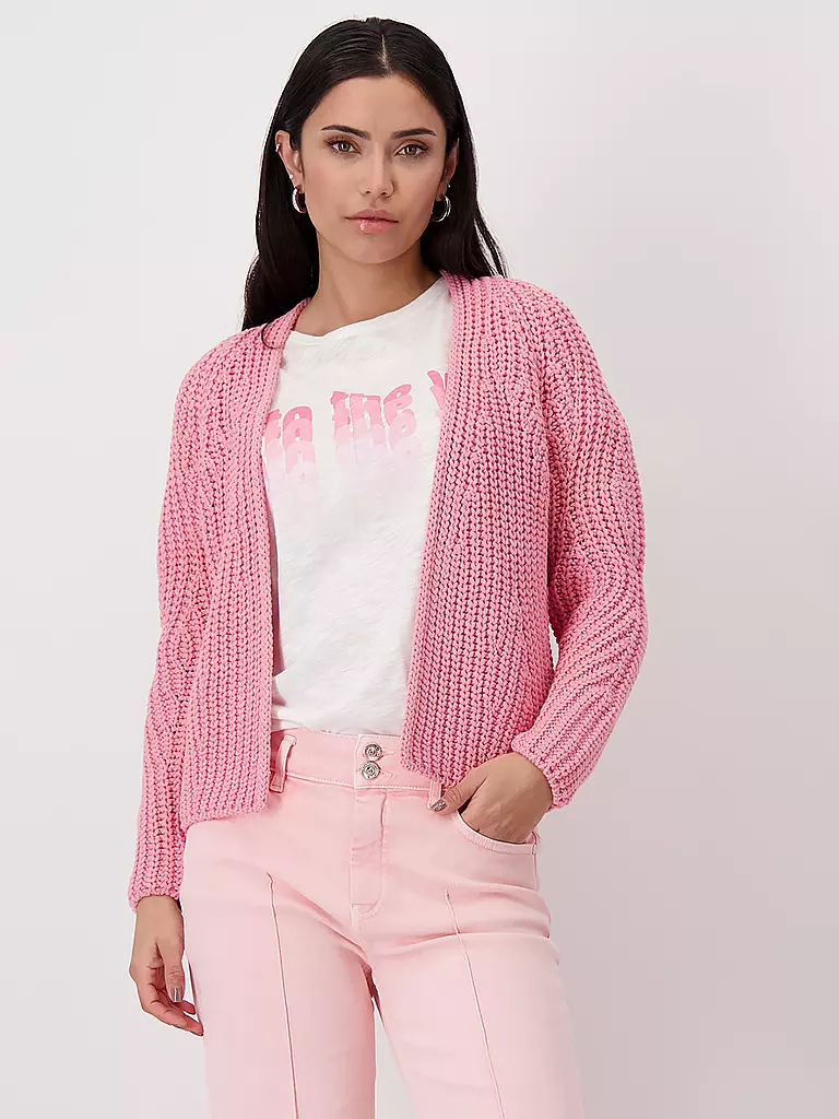 MONARI | Strickjacke | pink