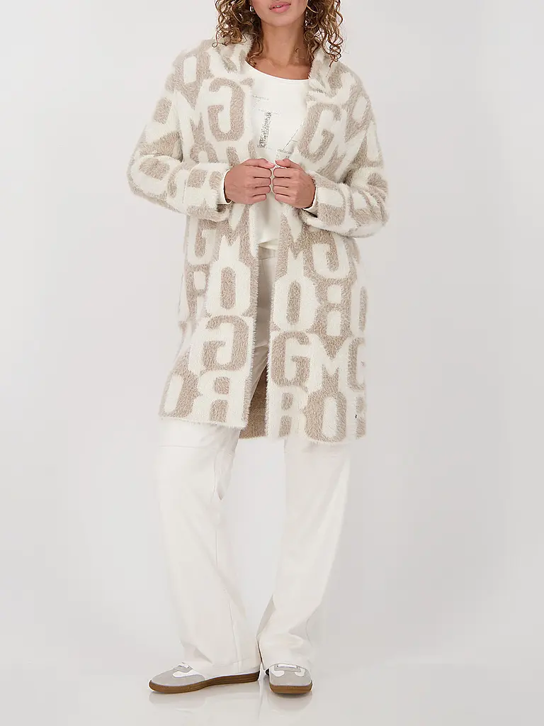 MONARI | Strickjacke | creme
