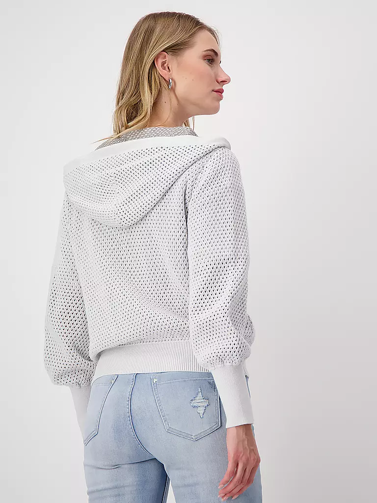 MONARI | Strickjacke | hellgrau