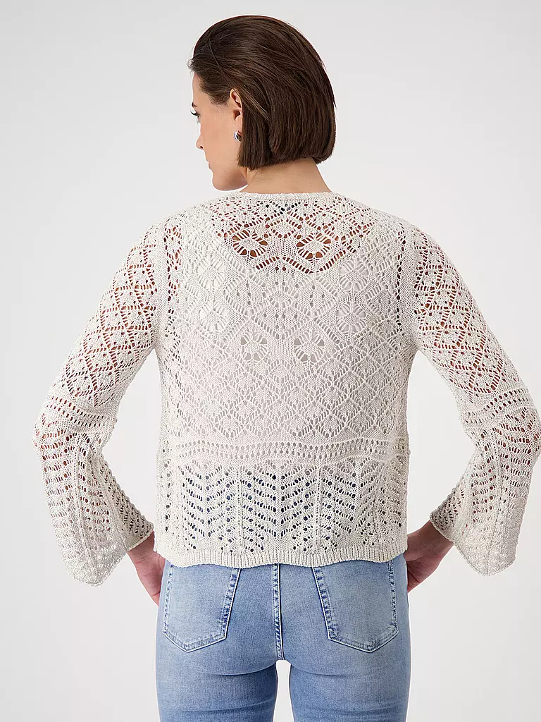 MONARI | Strickjacke | creme