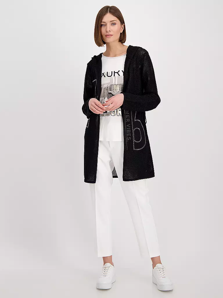 MONARI | Strickjacke | schwarz