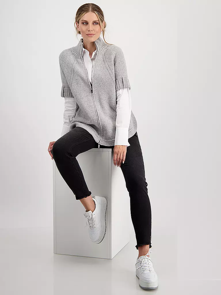 MONARI | Strickjacke | grau