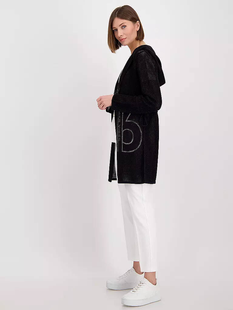 MONARI | Strickjacke | schwarz