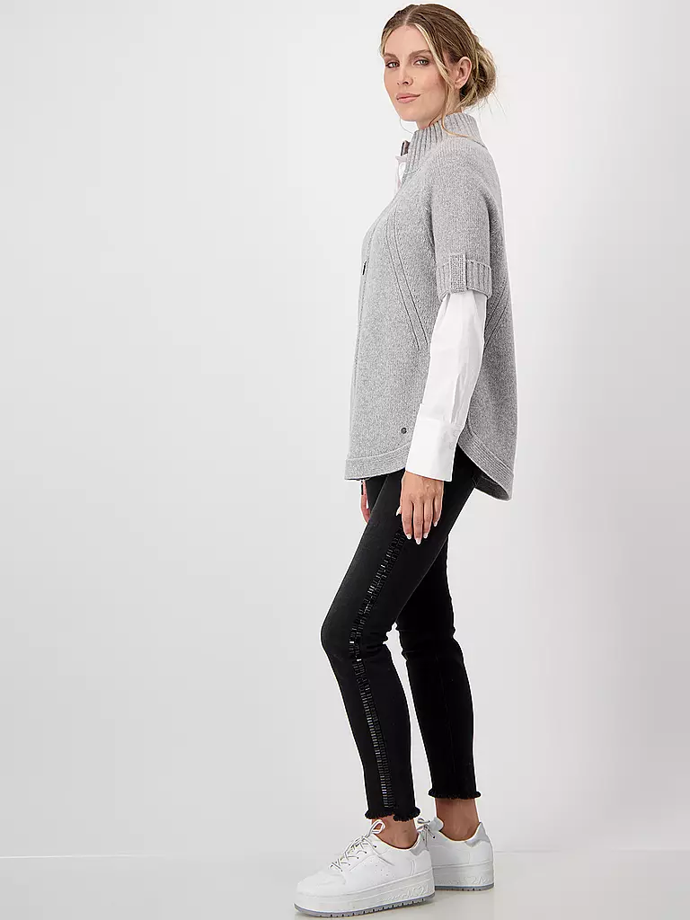 MONARI | Strickjacke | grau