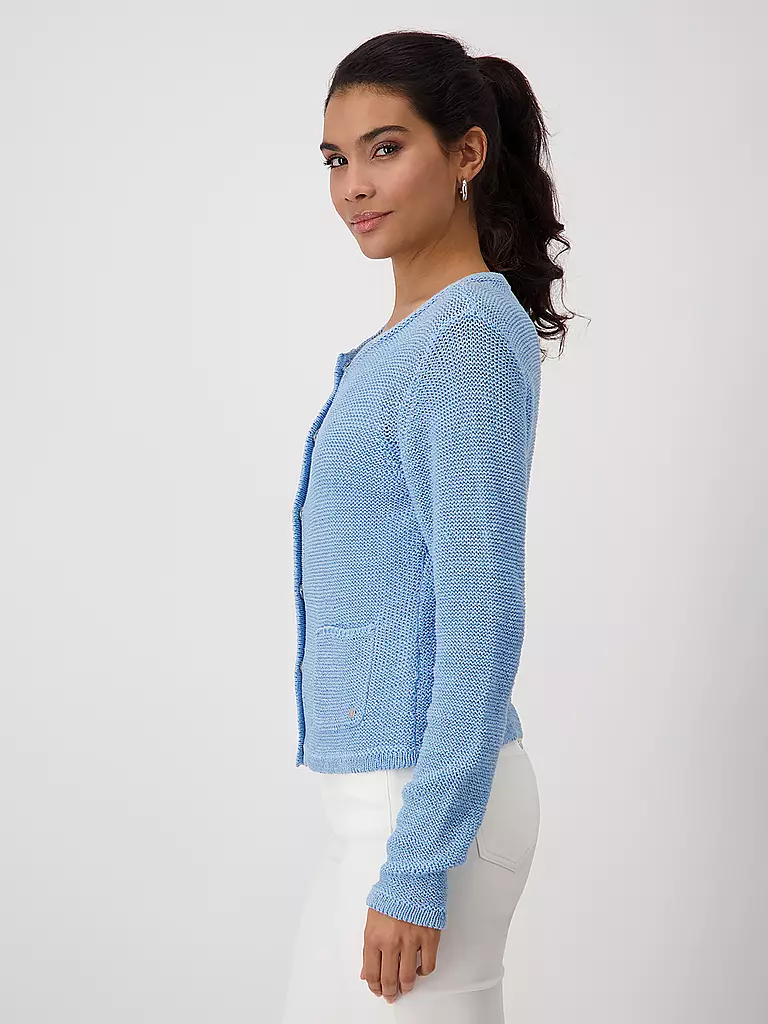MONARI | Strickjacke | hellblau