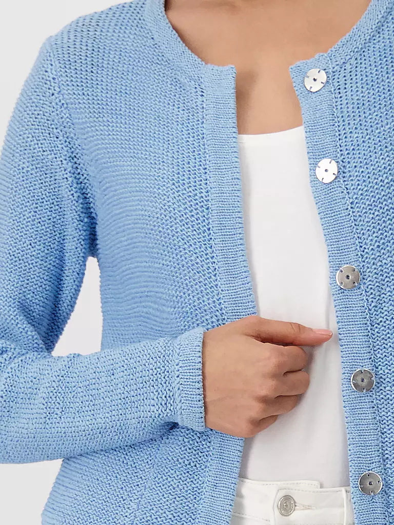 MONARI | Strickjacke | hellblau