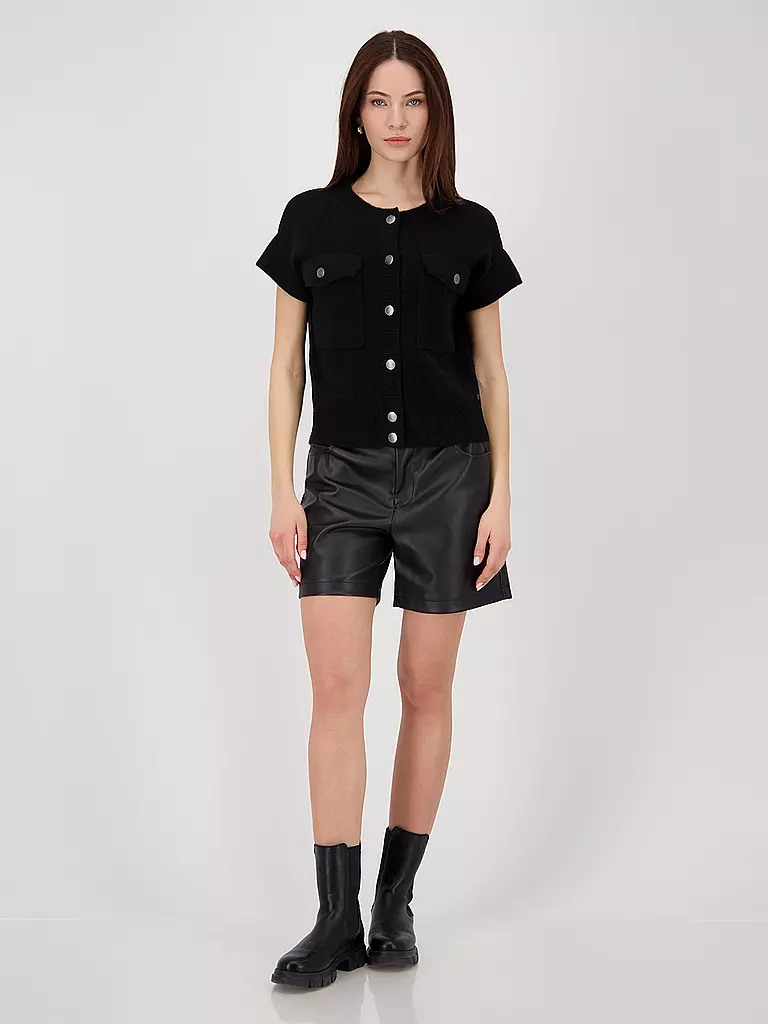 MONARI | Strickweste  | schwarz