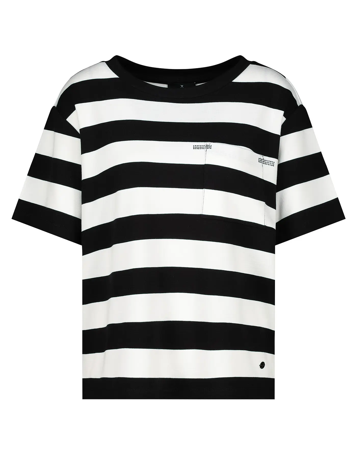 MONARI | T-Shirt  | schwarz