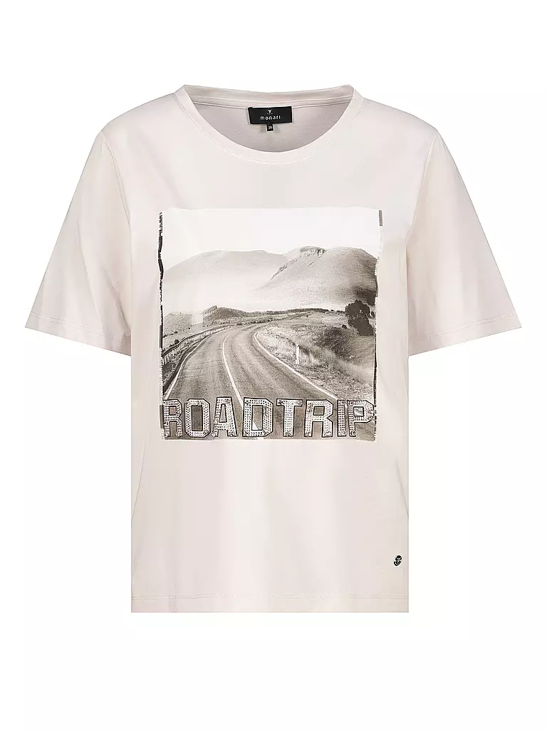 MONARI | T-Shirt  | creme