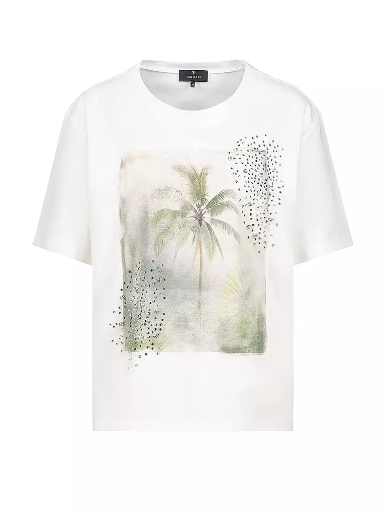 MONARI | T-Shirt  | creme