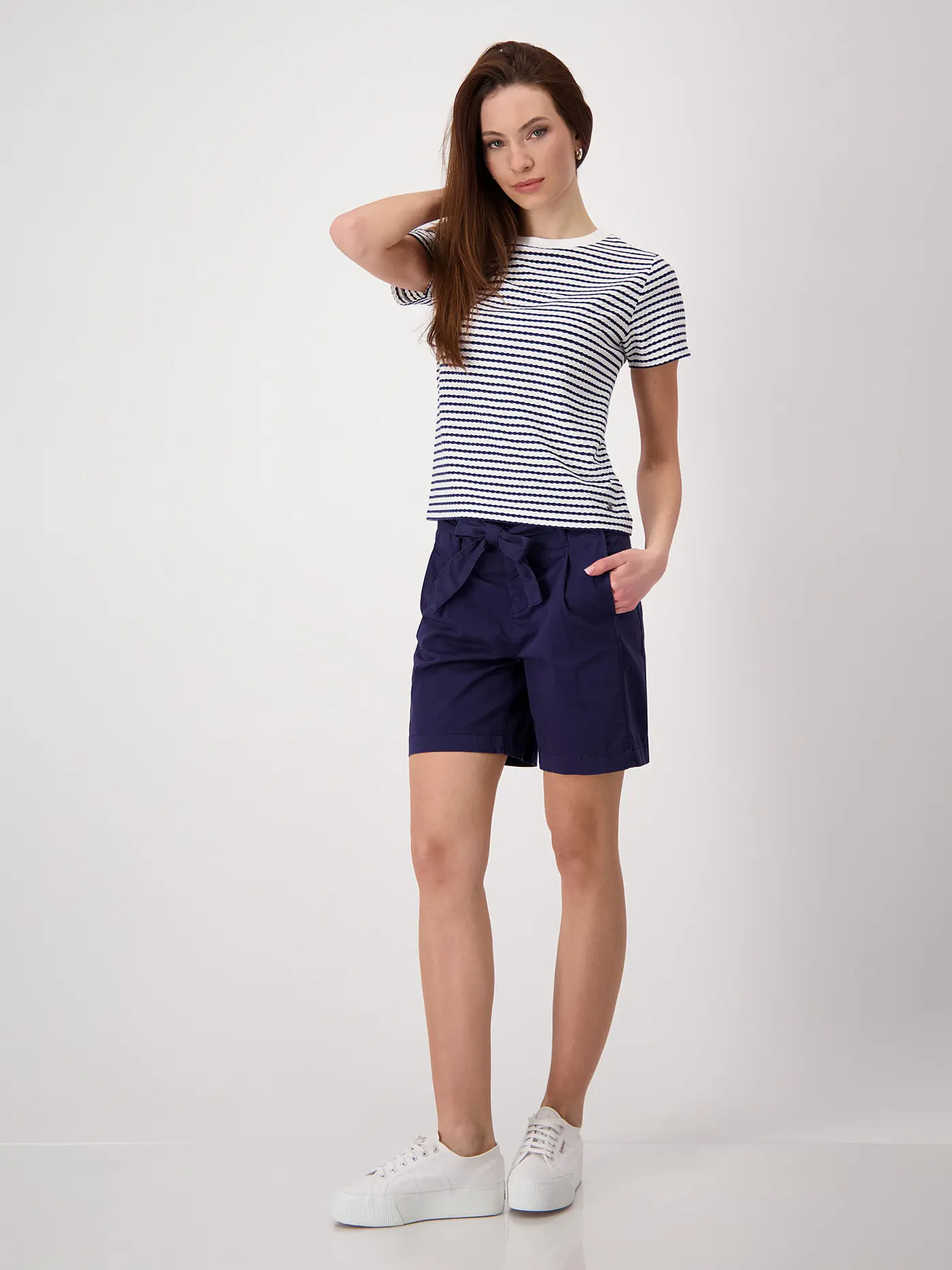 MONARI | T-Shirt  | blau