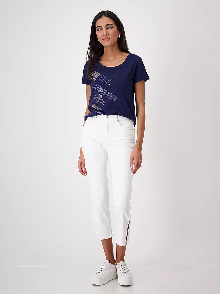 MONARI | T-Shirt  | dunkelblau
