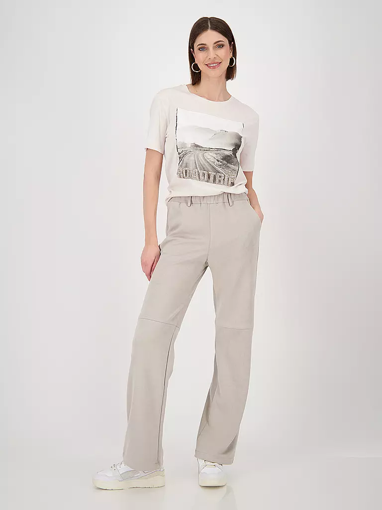MONARI | T-Shirt  | creme