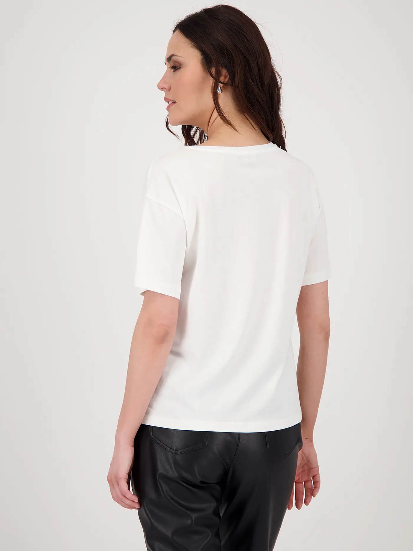 MONARI | T-Shirt  | weiss