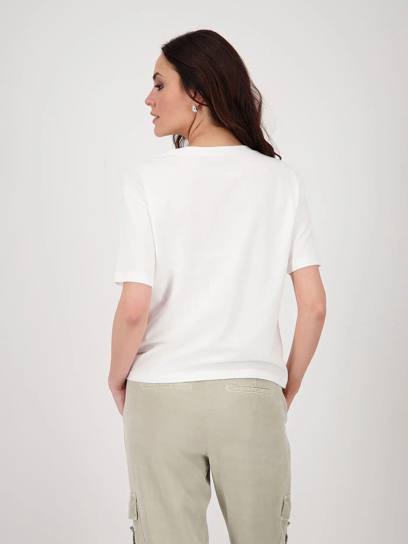 MONARI | T-Shirt  | creme