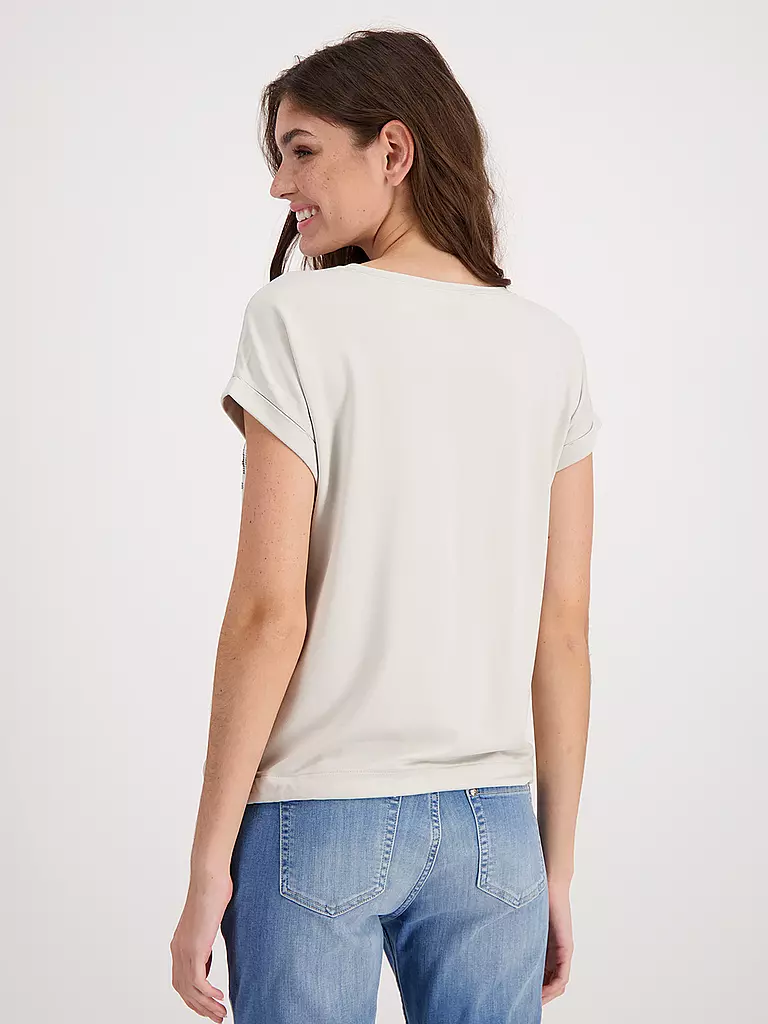 MONARI | T-Shirt  | creme