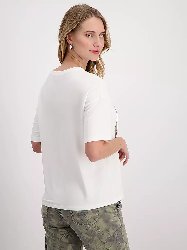 MONARI | T-Shirt  | creme