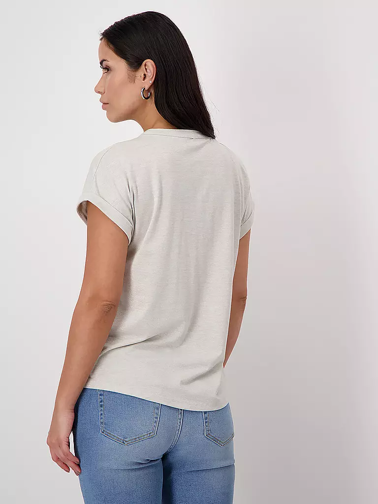 MONARI | T-Shirt  | creme