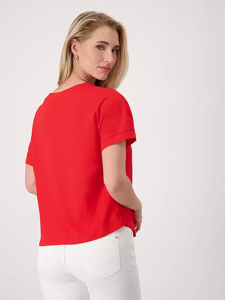 MONARI | T-Shirt  | rot