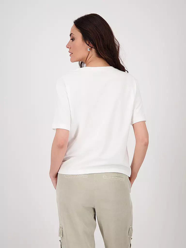 MONARI | T-Shirt  | creme