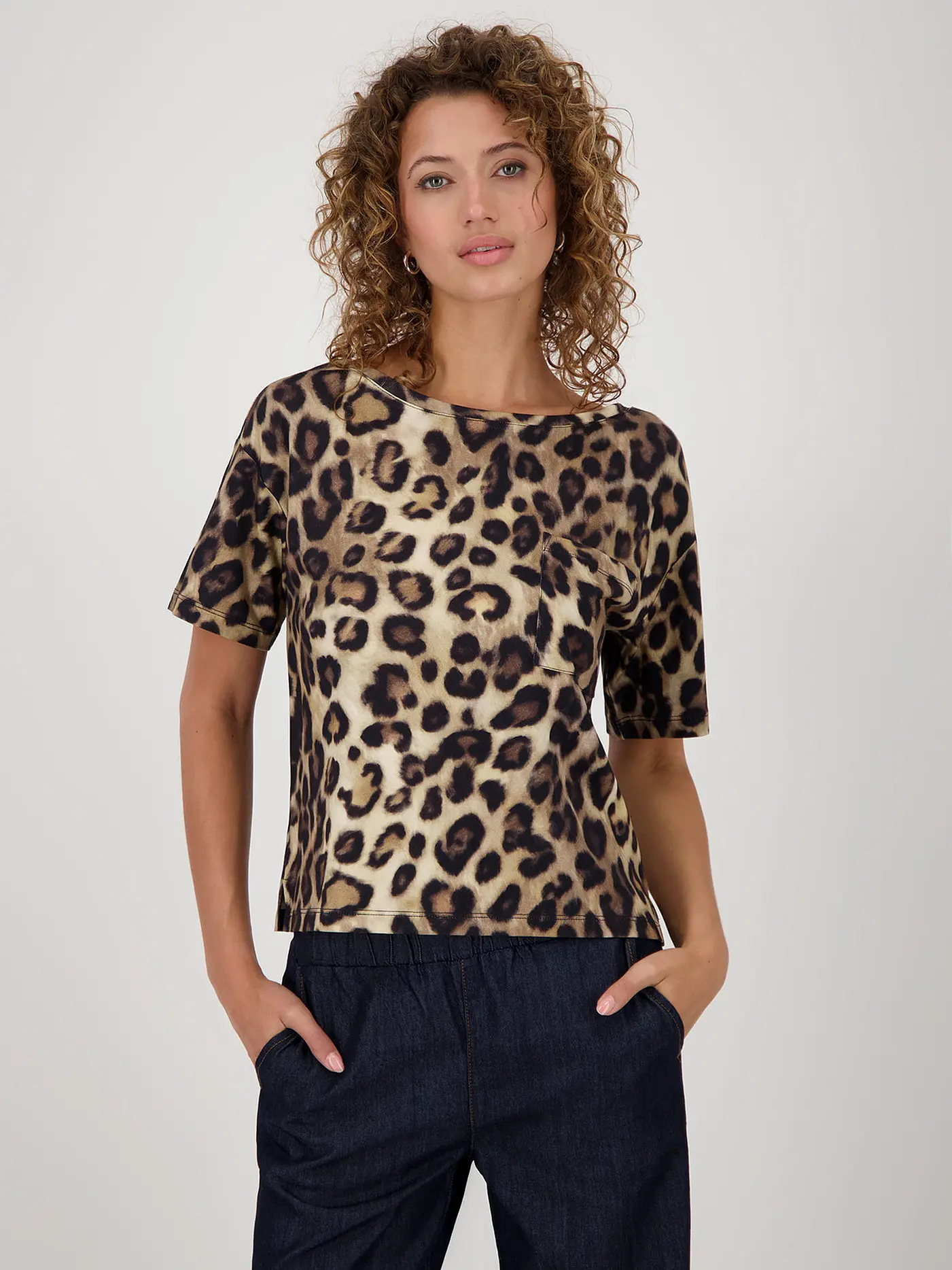 MONARI | T-Shirt  | camel