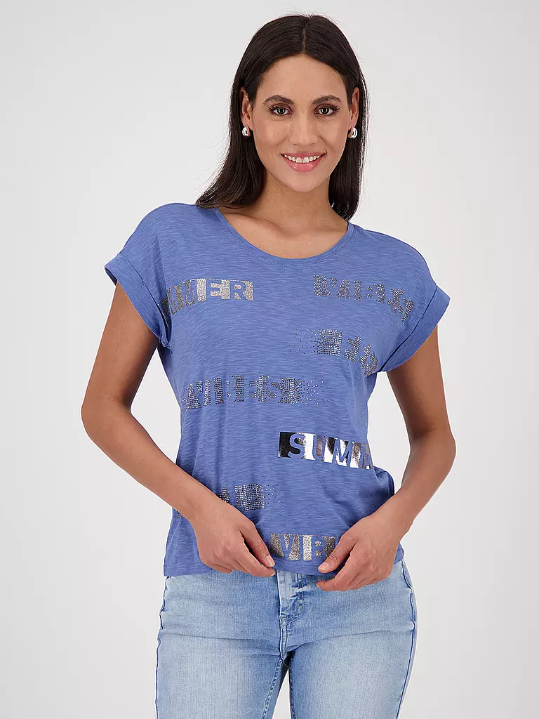 MONARI | T-Shirt  | blau