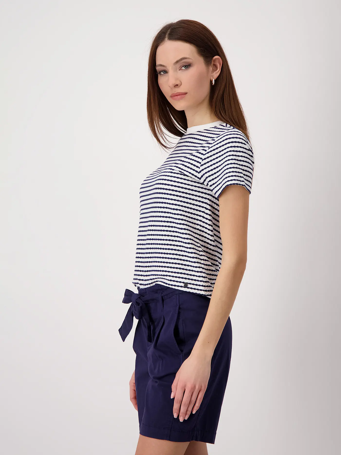 MONARI | T-Shirt  | blau