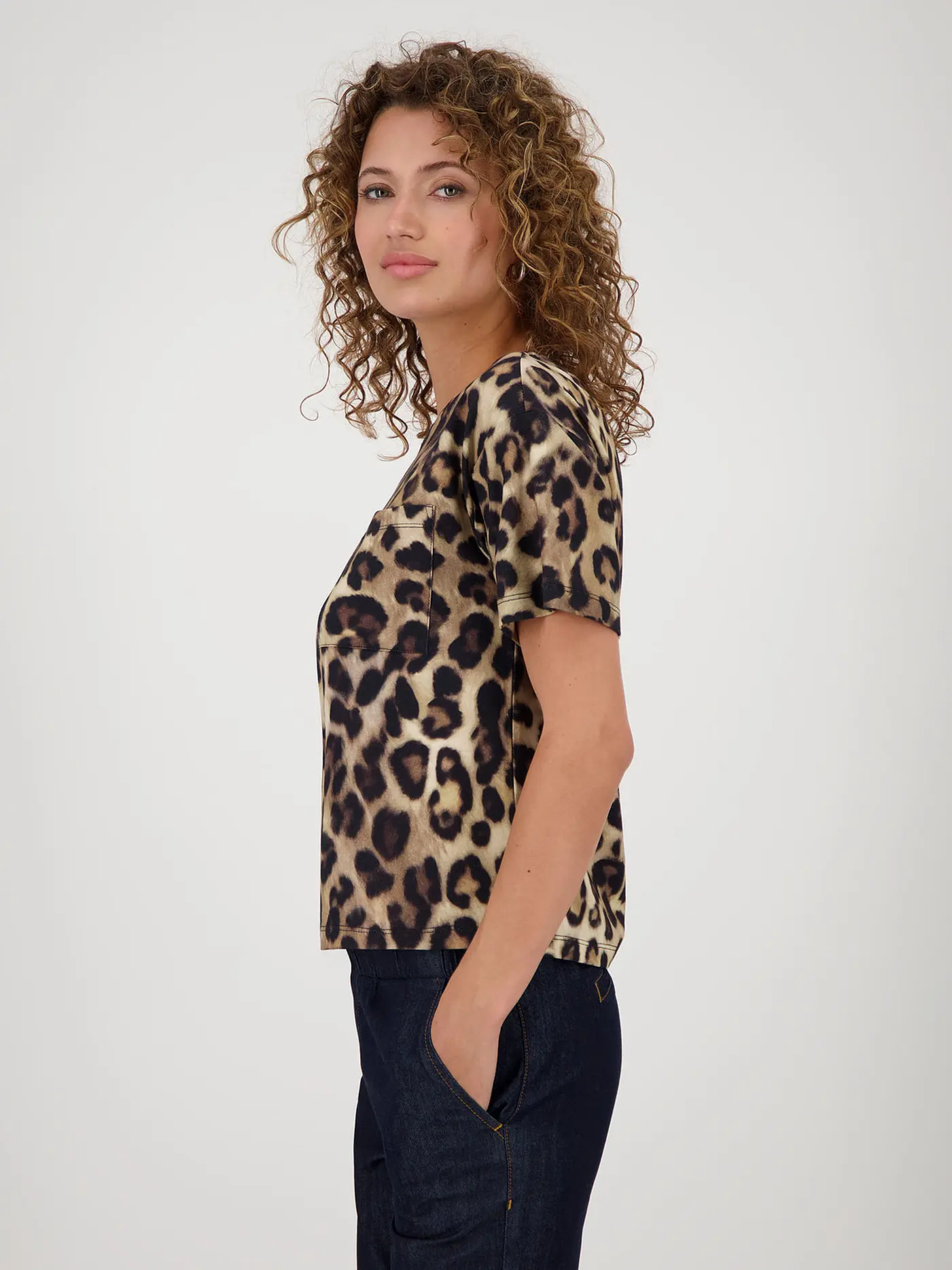 MONARI | T-Shirt  | camel