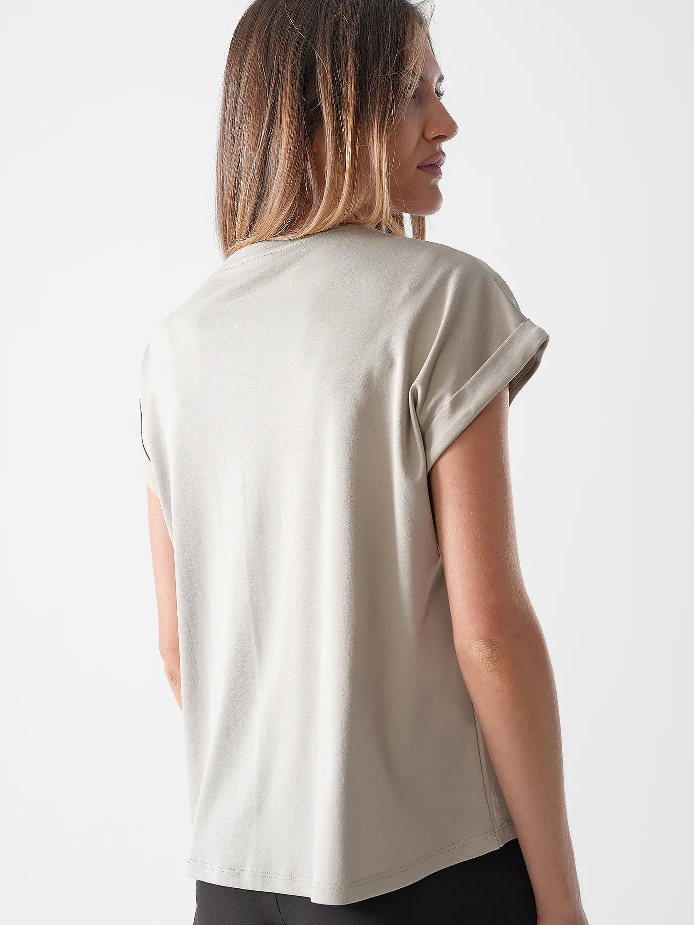 MONARI | T-Shirt  | beige
