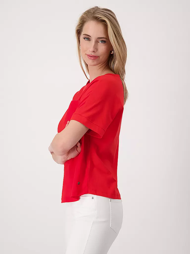 MONARI | T-Shirt  | rot