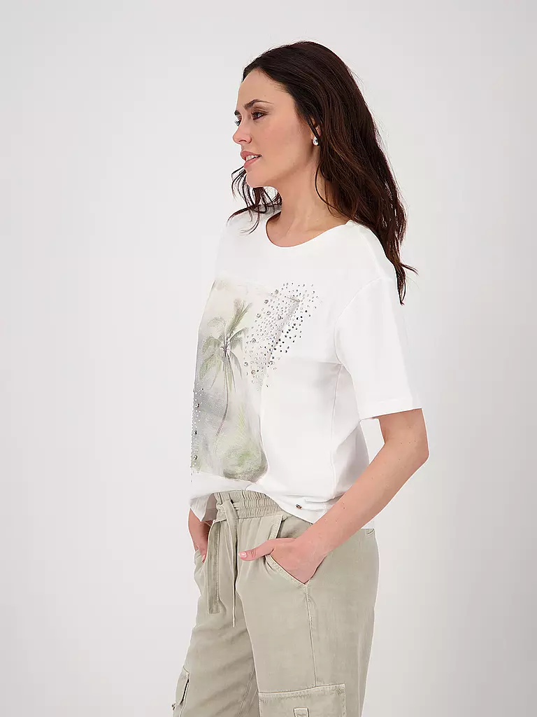 MONARI | T-Shirt  | creme
