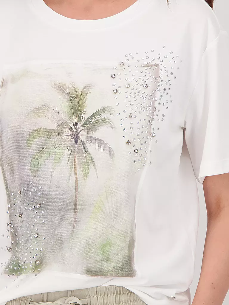 MONARI | T-Shirt  | creme
