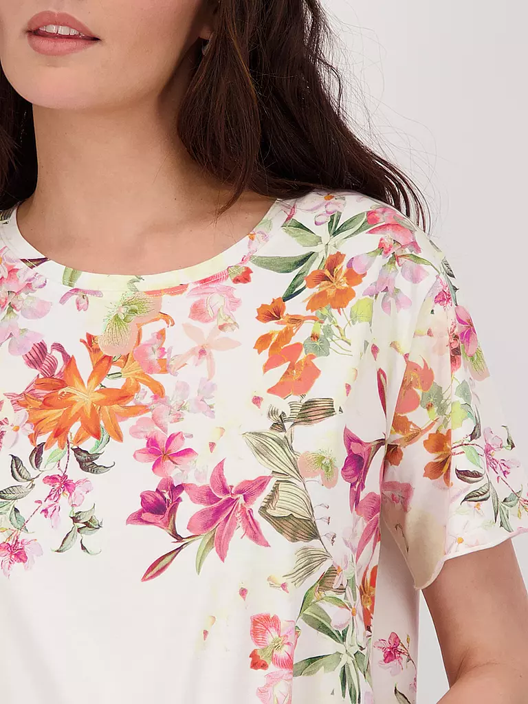 MONARI | T-Shirt  | creme