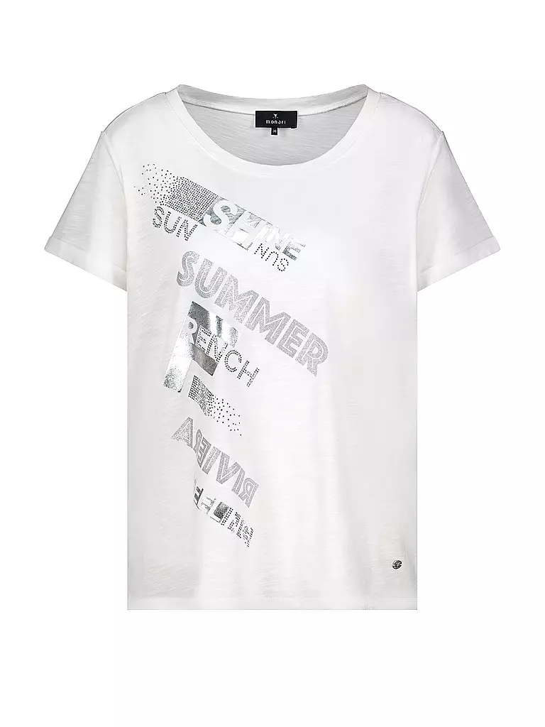 MONARI | T-Shirt SARDINIEN | creme