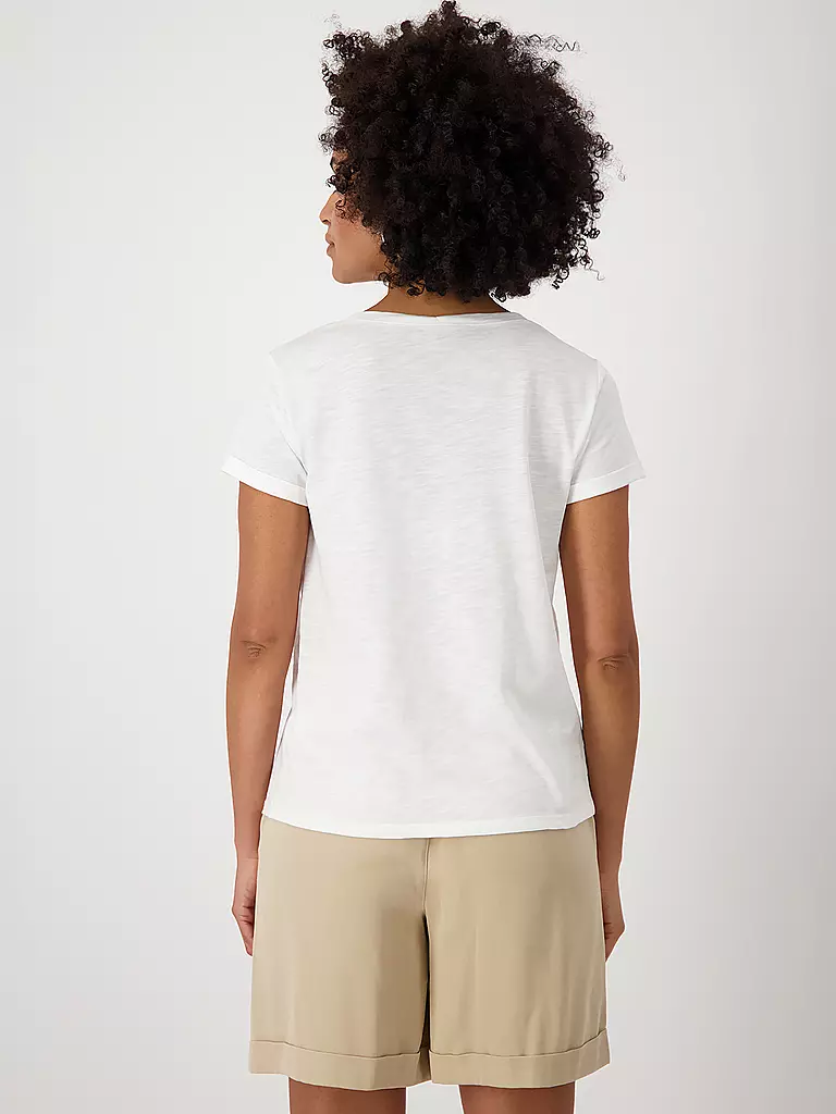 MONARI | T-Shirt SARDINIEN | creme