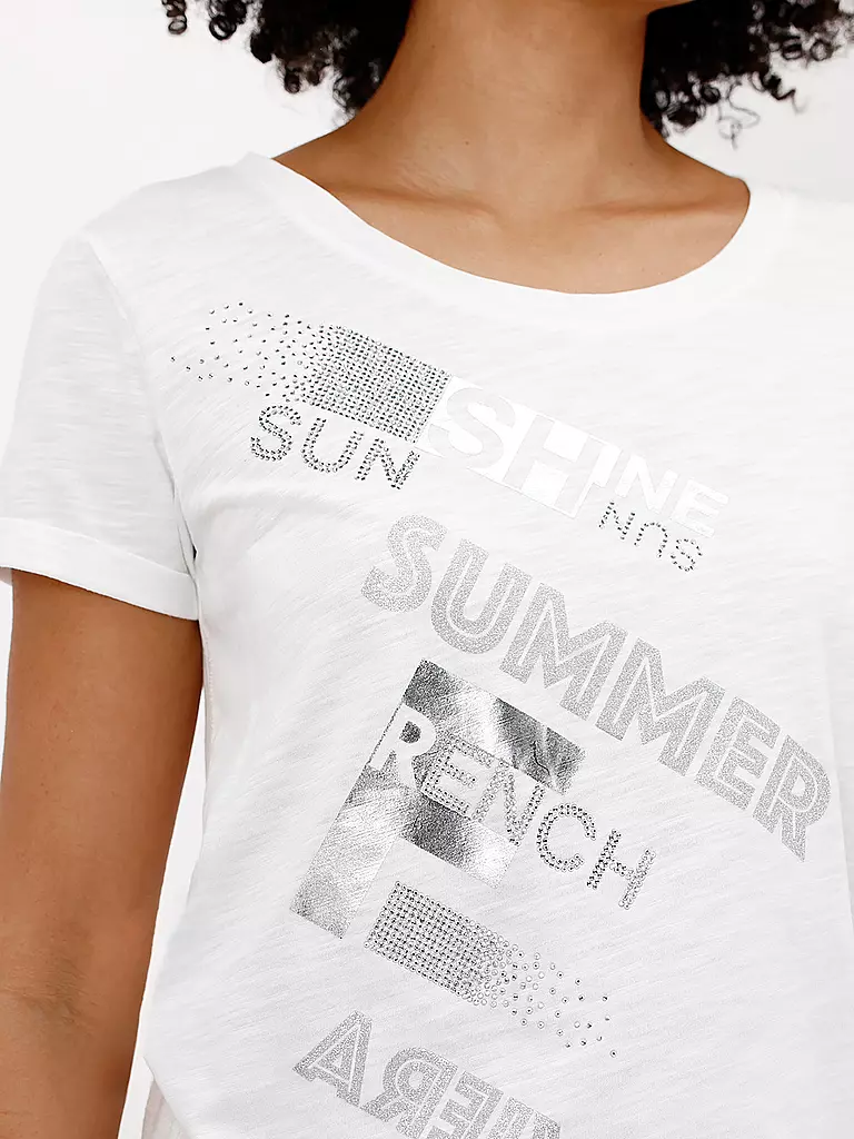 MONARI | T-Shirt SARDINIEN | creme