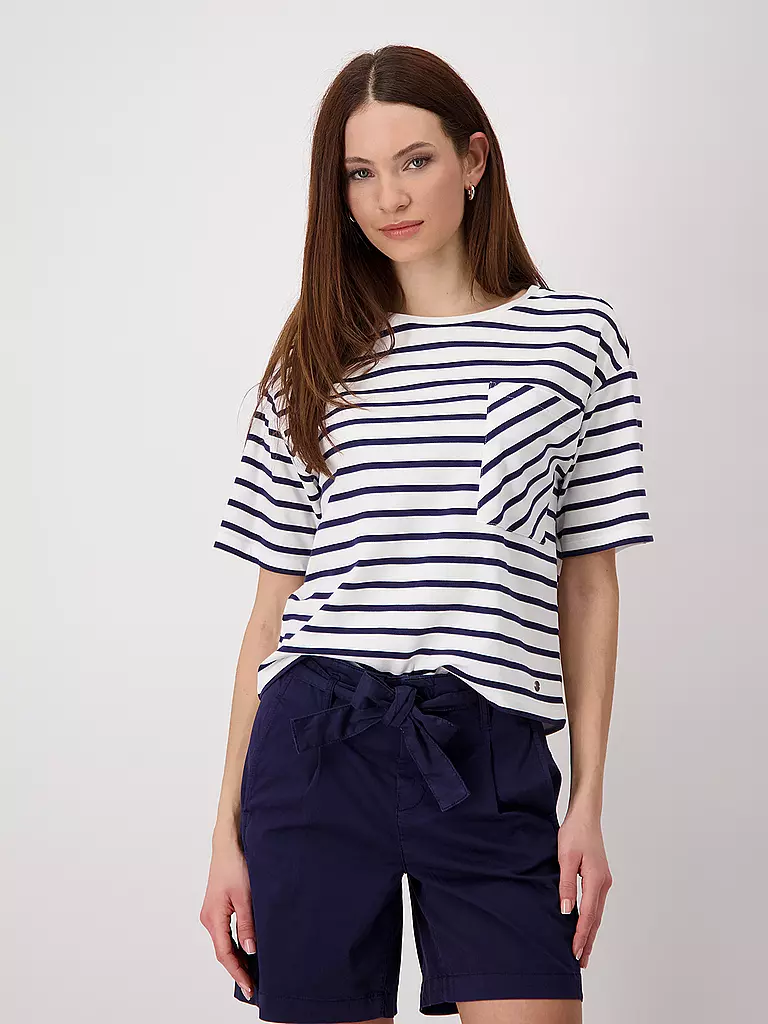MONARI | T-Shirt | blau
