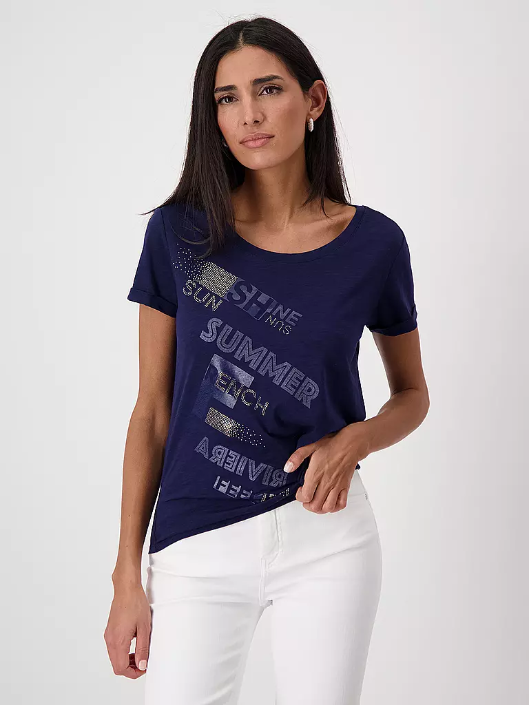 MONARI | T-Shirt | dunkelblau