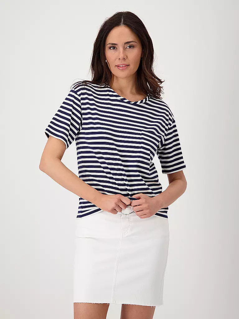 MONARI | T-Shirt | dunkelblau