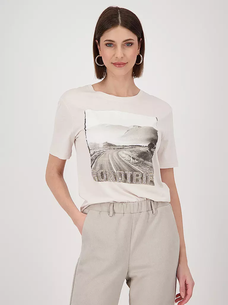 MONARI | T-Shirt | creme