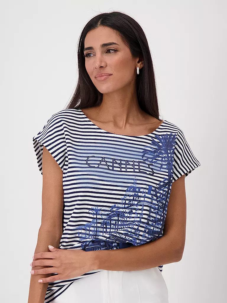 MONARI | T-Shirt | dunkelblau