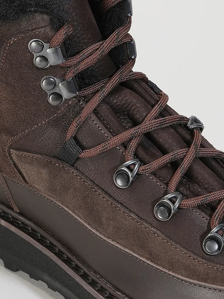 MONO | Schnürboots TAG CAP | Braun