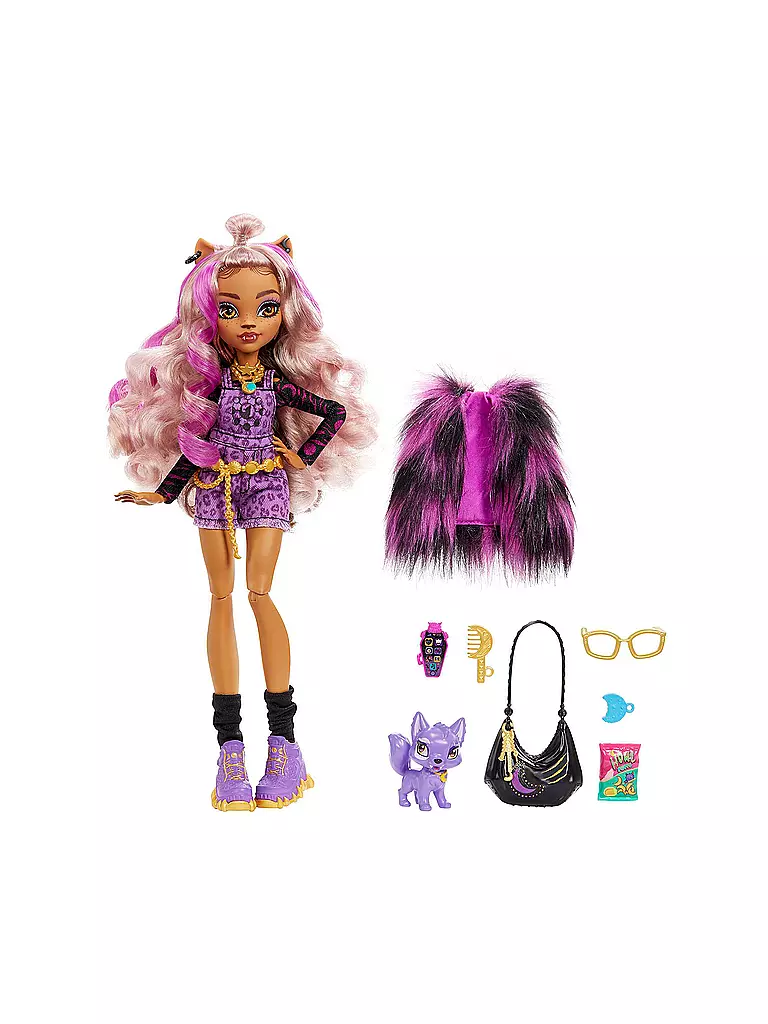 MONSTER HIGH | Monster High Clawdeen Puppe | keine Farbe