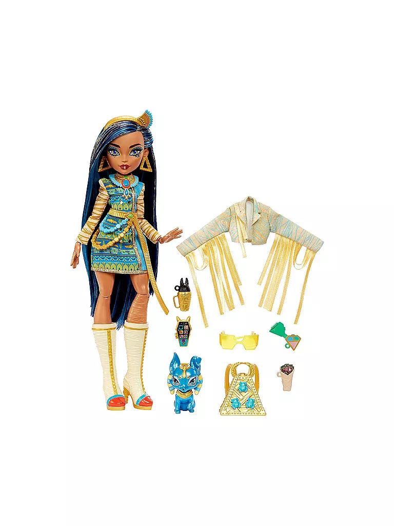 MONSTER HIGH | Monster High Cleo de Nile Puppe | keine Farbe