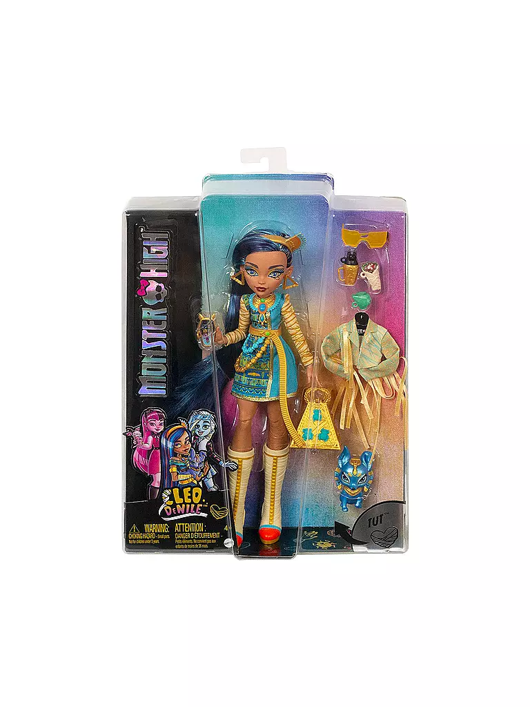 MONSTER HIGH | Monster High Cleo de Nile Puppe | keine Farbe