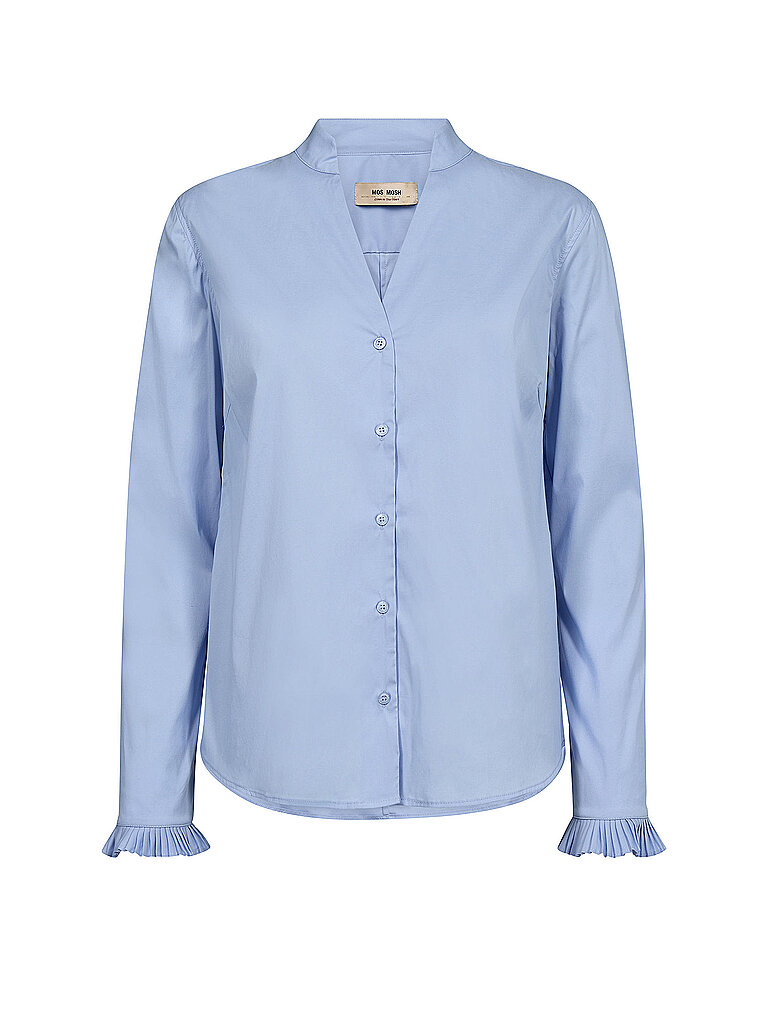 Bluse MMHASSIEPLEAT hellblau XS damen