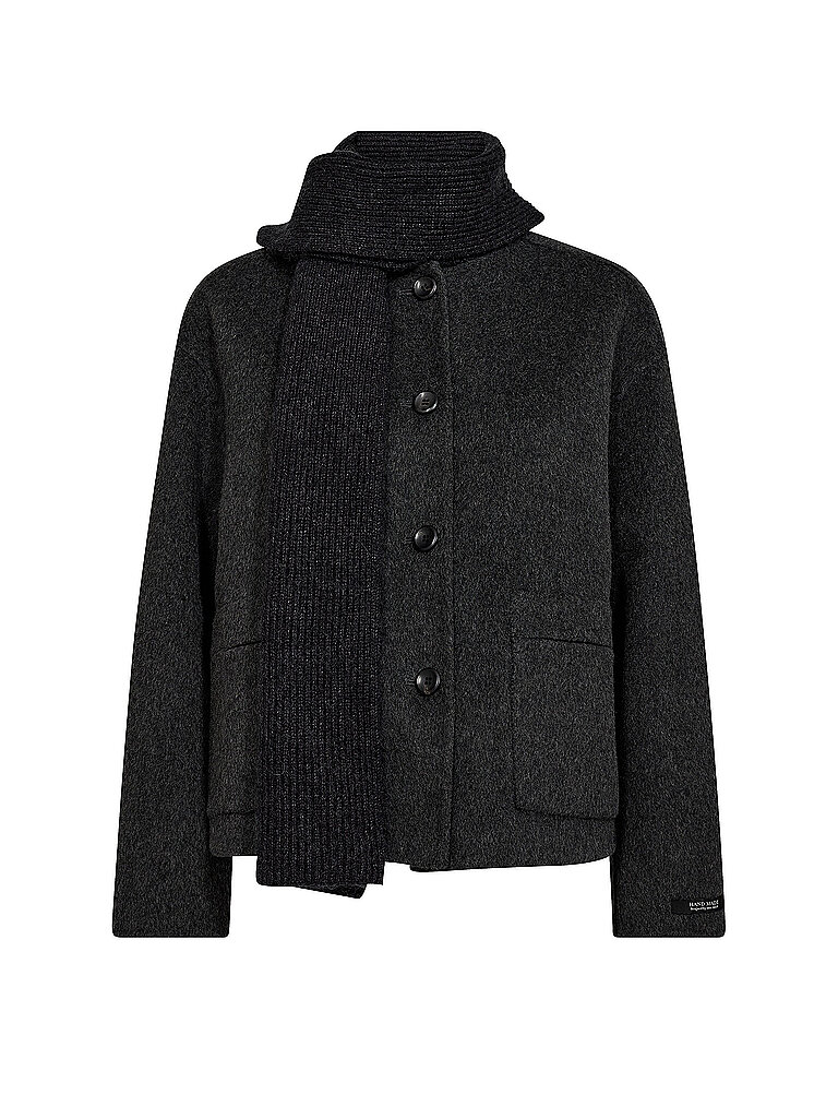 MOS MOSH Wolljacke MMMARIALOISA grau | XL